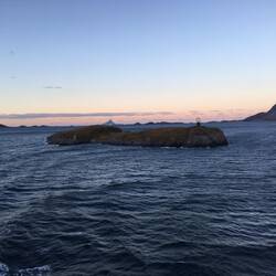 Marker of the Arctic Circle