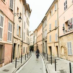 Wir bummeln durch Aix