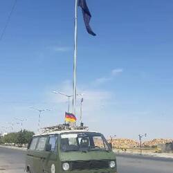 Türkische Stadt in Kurdestan