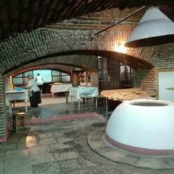 A super old bakery in a cellar