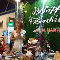 Das glückliche Geburtstagskind