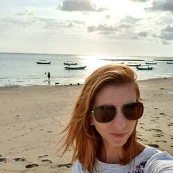 Und gleich mal den Strand erkunden. Kaum jemand da, in diesem Abschnitt