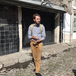 Afonso - street art expert and architect student