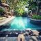 ...am Pool