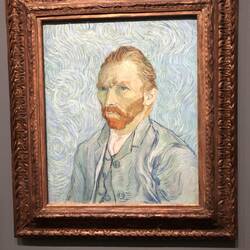 Self portrait of Vincent van Gogh