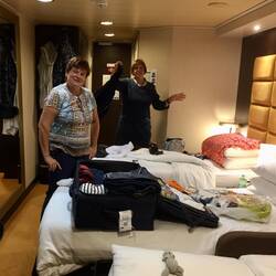 Nachts um halb eins müssen wir dann doch mal an die Abreise denken!