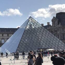 The Pyramid at The Louvre