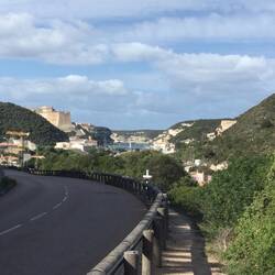 First view of the port and citadel