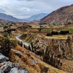 Colca Canyon begins