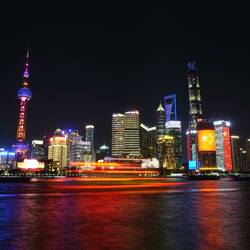 Die Skyline bei Nacht - mal wieder 😝