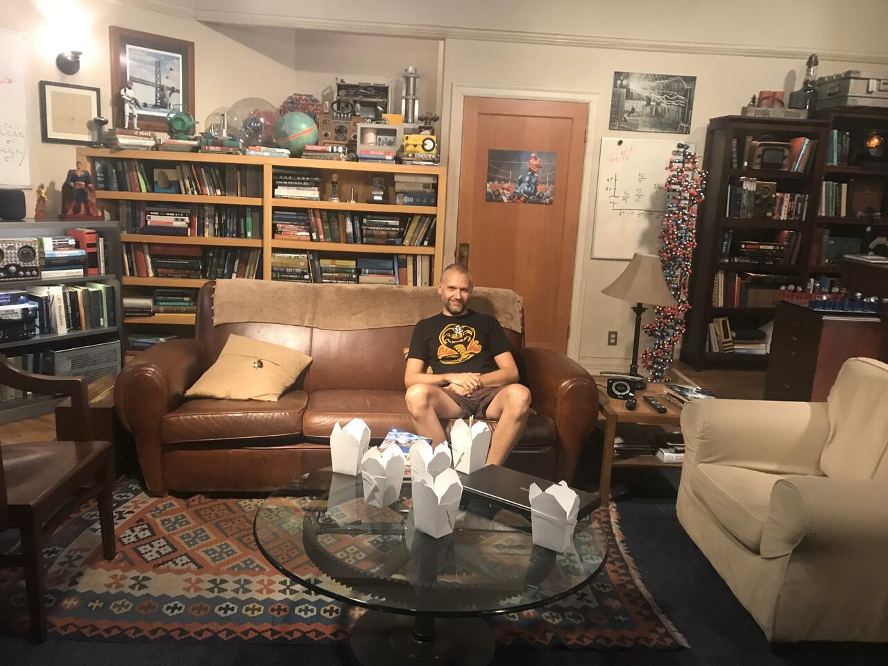 Big Bang Theory set