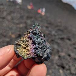 The lava rocks were so colorful! Can't take them with you. $5000 fine if you're caught.