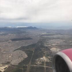 Landeanflug auf Kapstadt