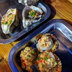 Und noch leckere Muscheln 😊