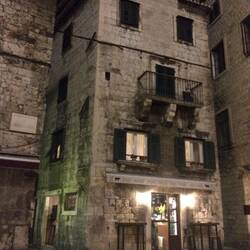 Nightime wandering in Split