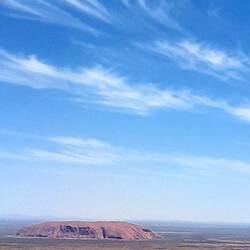 Anflug auf Yulara