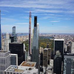 Aussicht vom Rockefeller Center auf den Central Park