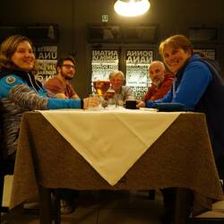 Pizzaessen mit Michi, Miri und Jörg