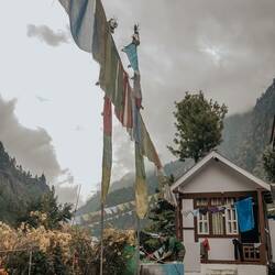 1,5 Euro die Nacht und ein kleines Häuschen für uns.