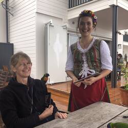 Polish dress for the waitresses