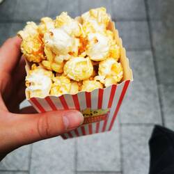 Sightseeing mit Popcorn :)