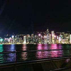 Hongkong symphony of lights