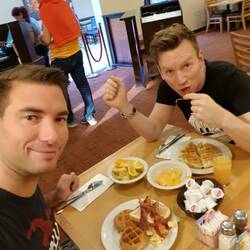 Frühstück im Hotel