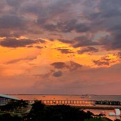 Ausblick vom Hotelzimmer in Darwin