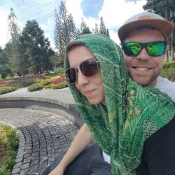 den ersten Tag wieder draußen