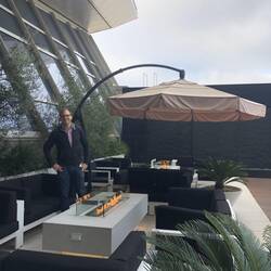 Beautiful lounge in LAX