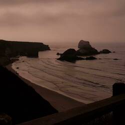 San Dollar beach (in the grey // dans la grisaille)