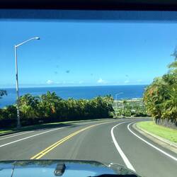 Vom Appartment geht es bergab