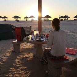Breakfast with a view