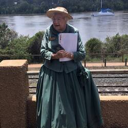 Our guide. A spritely 85yrs young