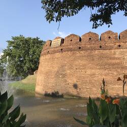 Die Stadtmauer von Chiang Mai