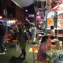 All quiet Saturday night in Kowloon