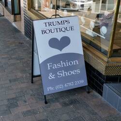 Wer da wohl einkauft?