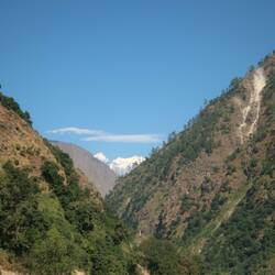 Der Berg im Hintergrund ist > 7000m