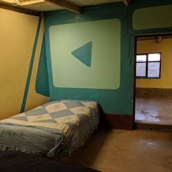 The bed was a bit soft - I tried to think of it as a hammock