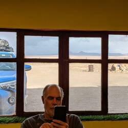 But we were grateful for a roof over our heads in the middle of a desert!