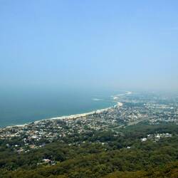 Südlich von Sydney - noch immer Rauch