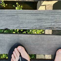 Obacht, dann man da nicht mit dem Flip Flop hängen bleibt