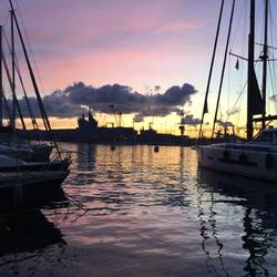 Toulon sunset