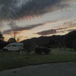 Der Platz für die Nacht