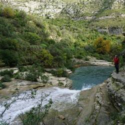 Hier war leider die Wanderung durch das viele Wasser der letzten Tage zu Ende
