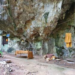 Höhlen mit Mönch's Wohnungen