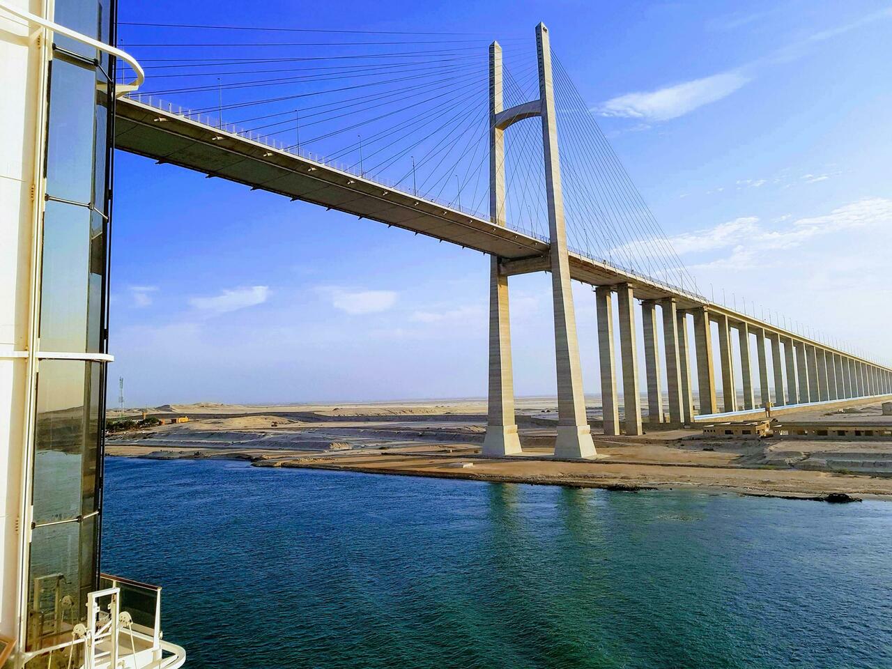 Bridge high enough for us to pass