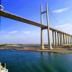 Bridge high enough for us to pass