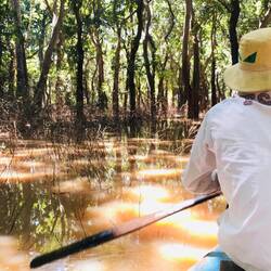 Sometimes it's easier to just take a smaller boat...