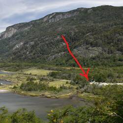 Endpunkt der Ruta 3, 3079 Km von Buenos Aires